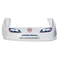 MD3 Nose & Fender Combo Kits - Charger MD3 Combo Kits - Five Star Race Car Bodies - Five Star Charger MD3 Complete Nose and Fender Combo Kit - White (Older Style)