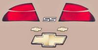 Five Star Race Car Bodies - Five Star 1999 Chevrolet Monte Carlo Tail ID Graphics Kit - Image 2