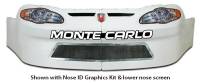 Five Star Race Car Bodies - Five Star 2003 Chevrolet Monte Carlo Nose - White - Image 2