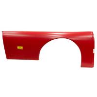 Five Star ABC Plastic Quarter Panel - Greenhouse Style Body - Red - Right (Only)