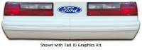 Five Star Race Car Bodies - Five Star 1993 Mustang Mini-Stock Bumper Cover - White - Right (Only) - Image 2