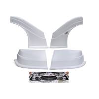 Five Star Race Car Bodies - Fivestar MD3 Evolution Nose and Fender Combo Kit - Fusion - White - Image 1