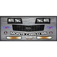 Body & Exterior - Five Star Race Car Bodies - Five Star 1988 Chevrolet Monte Carlo SS Nose - MD3 - Nose Graphics Kit