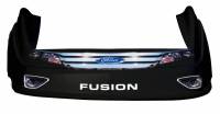 Five Star Race Car Bodies - Five Star Ford Fusion MD3 Complete Nose and Fender Combo Kit - Black (Newer Style) - Image 2