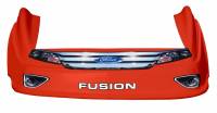 Five Star Race Car Bodies - Five Star Ford Fusion MD3 Complete Nose and Fender Combo Kit - Orange (Newer Style) - Image 2