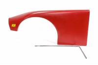 Five Star Race Car Bodies - Five Star ABC Plastic Fender -Red - Left (Only) - For use with 8" Tires - Image 2