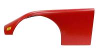 Five Star Race Car Bodies - Five Star ABC Plastic Fender - Red - Left (Only) - For use with 10" Tires - Image 2
