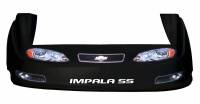 Five Star Race Car Bodies - Five Star Impala MD3 Complete Nose and Fender Combo Kit - Black (Older Style) - Image 2