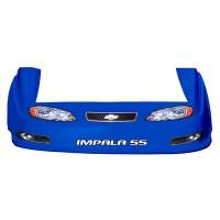 Five Star Race Car Bodies - Five Star Impala MD3 Complete Nose and Fender Combo Kit - Chevron Blue (Older Style) - Image 1