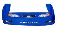Five Star Race Car Bodies - Five Star Impala MD3 Complete Nose and Fender Combo Kit - Chevron Blue (Older Style) - Image 2
