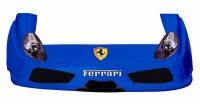 Five Star Race Car Bodies - Five Star Ferrari MD3 Complete Nose and Fender Combo Kit - Chevron Blue (Older Style) - Image 2