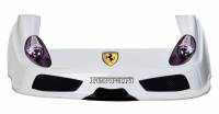 Five Star Race Car Bodies - Five Star Ferrari MD3 Complete Nose and Fender Combo Kit - White (Older Style) - Image 2