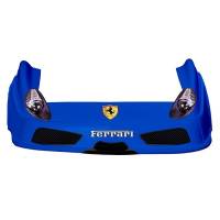 Five Star Race Car Bodies - Five Star Ferrari MD3 Complete Nose and Fender Combo Kit - Chevron Blue (Newer Style) - Image 1