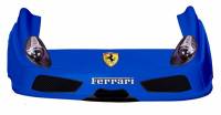 Five Star Race Car Bodies - Five Star Ferrari MD3 Complete Nose and Fender Combo Kit - Chevron Blue (Newer Style) - Image 2