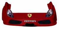 Five Star Race Car Bodies - Five Star Ferrari MD3 Complete Nose and Fender Combo Kit - Red (Newer Style) - Image 2