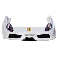 Five Star Race Car Bodies - Five Star Ferrari MD3 Complete Nose and Fender Combo Kit - White (Newer Style) - Image 1
