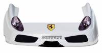 Five Star Race Car Bodies - Five Star Ferrari MD3 Complete Nose and Fender Combo Kit - White (Newer Style) - Image 2