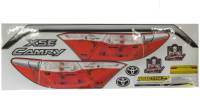 Five Star Race Car Bodies - Five Star Race Car Bodies Tail Only Graphics Kit Camry - Image 2