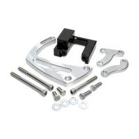 Bushings and Mounts - NEW - Reservoirs Pumps and Steering Box Brackets - NEW - March Performance - March Performance Chevy BB Power Steering Braket Polished