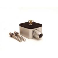 Canton Billet Bleeder Water Neck - Includes Top Petcock / Top and Bottom O-Ring Seals / .5 in. NPT Rear Port / Two 3/8 in. NPT Ports / Hardware