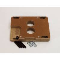 Canton Racing Products - Canton Phenolic Carburetor Adapter for Holley 2 BBL to Holley 4 BBL Intake Manifold - Image 1