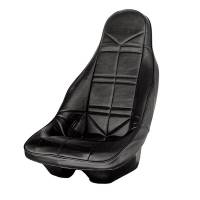Jaz Products - Jaz Power Steering High Back Seat Cover Black Vinyl - Image 1