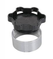 JOES Racing Products - Joes Filler Cap with Aluminum Weld-In Bung  2" ID - Black - Image 2