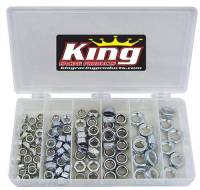 King Racing Products - King 105-Piece Steel Nyloc 1/2 Nut Kit - Image 2