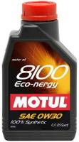 Motul - Motul 8100 Eco-nergy 0W30 Synthetic Motor Oil - 1 Liter (Case of 12) - Image 3