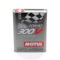 Oil, Fluids & Chemicals - Oils, Fluids and Additives - Motul - Motul 300V Chrono 10W40 Synthetic Racing Oil - 2 Liters