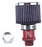Peterson Fluid Systems - Peterson Breather 1-Way Vacuum - Pop Off Valve w/ Filter and -12 AN Weld Bung - Image 2