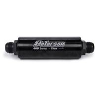 Peterson Fluid Systems - Peterson 400 Series Inline Oil Filter -16 AN Fittings - 75 Micron - Image 1