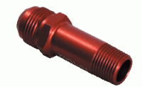 Peterson Fluid Systems - Peterson Steel Oil Inlet Fitting -10AN x 3/8 NPT x 3" - Image 2