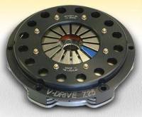 Quarter Master - Quarter Master V-Drive Button Style Clutch Assembly - 7.25" - 3 Disc - 1-1/8" x 10 Spline - Chevy 86 & Up w/ External Balance - 14.8 lbs. - Image 2
