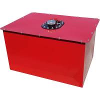 Fuel Cells, Tanks and Components - Fuel Cells - RCI - RCI 32 Gallon Circle Track Fuel Cell - Red Steel Can