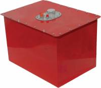 RCI - RCI 32 Gallon Circle Track Fuel Cell - Red Steel Can - Image 2