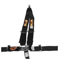 RCI 5-Point Latch & Link Racing Harness - Pull Down Adjust - V-Type Shoulder Harness - Bolt-In