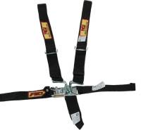 RCI - RCI Junior Qtr. Midget / Jr. Dragster 5-Point Harness - 2" Belts - Pull Up Adjust - Black - Image 2
