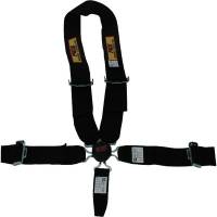 Seat Belts & Harnesses - Racing Harnesses - RCI - RCI 5-Point Cam Lock Racing Harness - Pull Up Adjust - Wrap-around - Black