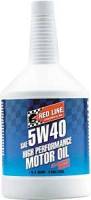 Red Line Synthetic Oil - Red Line 5W40 Motor Oil - 1 Quart - Image 2