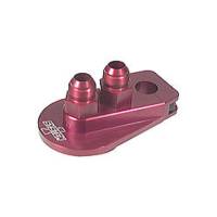 System 1 - System 1 Billet Remote Oil Filter Mount -12 AN - Flat Mounting Surface