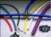 Taylor Cable Products - Taylor Convoluted Tubing - Blue - 1/2" I.D. x 7 Ft. - Image 2