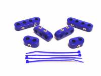 Taylor Cable Products - Taylor Clamp-On Style Wire Separator Kit - Blue - 7-8mm Plug Wire Size - Image 2