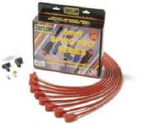 Taylor Cable Products - Taylor 8mm Spiro-Pro Wire Set - Red - 135 Plug Boots - HEI Distributor Boots - BB Chevy, Over Valve Covers - Image 2