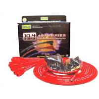Taylor Cable Products - Taylor "409" Pro Race Universal Spark Plug Wire Set - 10.4mm Diameter - Red - 180 Plug Boots - Spiro-Wound Conductor - 8 Cylinder Applications