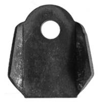 Chassis Tabs, Brackets and Components - Body Mounting Tabs - UB Machine - UB Machine Body Mounting Tab - 1/4" Hole, .083" Thick