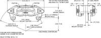 Wilwood Engineering - Wilwood DHPA DynaPro Honda/Acura Caliper - Red - 5.51" Lug Mount - 1.62" Pistons - .83" Rotor Width - Image 4