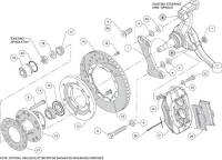 Wilwood Engineering - Wilwood Dynalite Pro Series Front Brake Kit - Black - SRP Drilled & Slotted Rotor - MD Camaro - Image 5