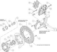 Wilwood Engineering - Wilwood Dynalite Pro Series Front Brake Kit - Black - SRP Drilled & Slotted Rotor - 79-87 GM G Body - Image 5