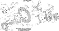 Wilwood Engineering - Wilwood Dynalite Pro Series Front Brake Kit - Black - Plain Face Rotor - 11.00" 82 -92 Camaro - Image 4